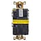 Hubbell Wiring Device-Kellems Straight Blade Receptacle, 5-15R, 15 A, 125V AC, 2 Pole, 3 Wire, Grounded HBL5262RFC2W - alternate 4